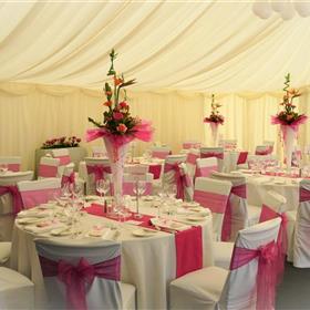 fwthumbVenue Decoration Table Centres Tropical theme.jpg